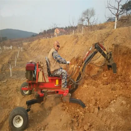 ATV Mini Backhoe Excavator: 8HP Backhoe for ATVs and UTVs