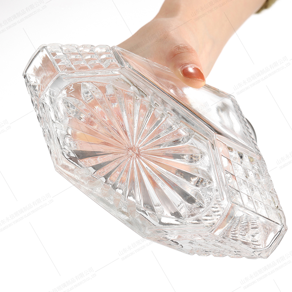 Lightweight glass luxury rilja bottle wholesale