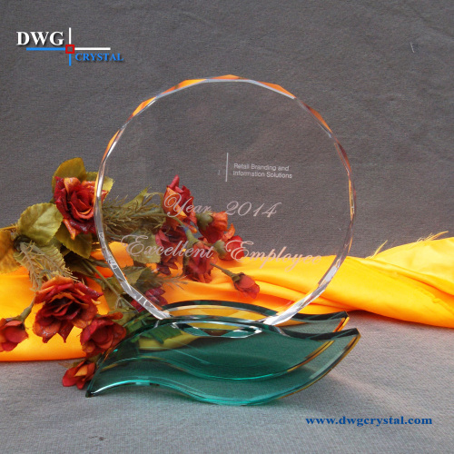 Wholesale Crystal Blank Trophy Award With Facets