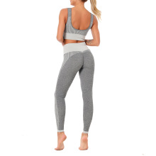 Fabricant de leggings gris OEM