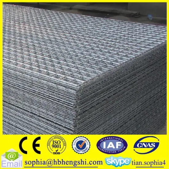 anping factory galvanized welded wire mesh panel