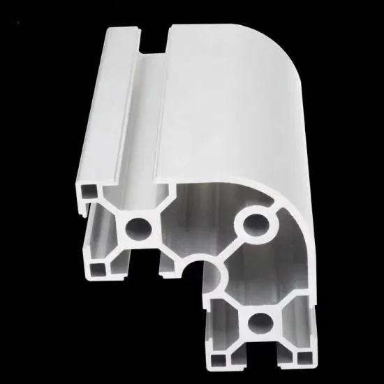 Custom 6630 Silver T Slot Aluminium Extrusion Profile for Industrial Applications
