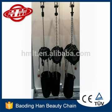 black electric stage truss chain hoist