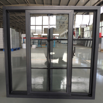 PVC 58 Series Sliding Windows가있는 모기장 - 파나마 시장의 저렴한 가격