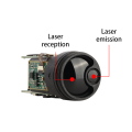 Sensor de distancia de pulso del cilindro de meskernel rs485 1500m