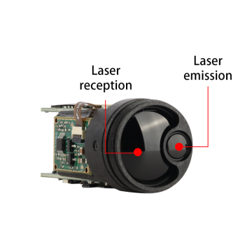Cylindrial 1500m Long Distance Laser Sensor