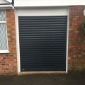 Insulated steel roller shutter door