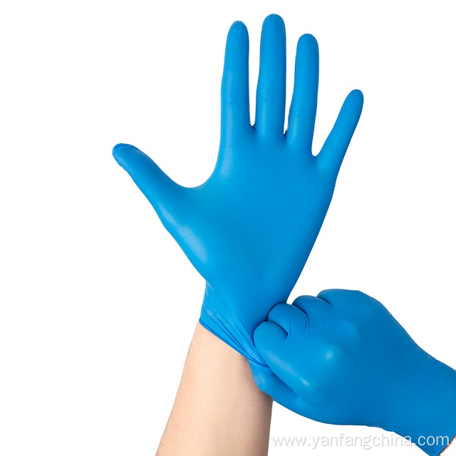 Powder Free Disposable Non-sterile Safety Nitrile Gloves