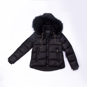 High density nylon Women`s padding jacket