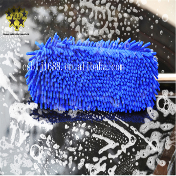 Blue Color Microfiber Big Chenille Car Cleaning Mop Heads Super Absorbent China Supplier