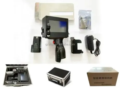 Handheld Inkjet Printer with 600DPI, Cartridge, and Label Printing