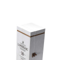 Custom Fashion White Wooden Wine Box With Latch