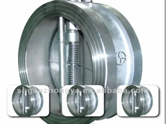 "Class 900"WCB check valve for preventing back medium