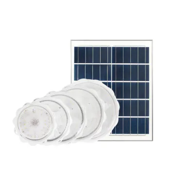 Outdoor Waterproof LED Solar Lamp with Remote Control: 50W to 300W, IP65 Solar Ceiling Light