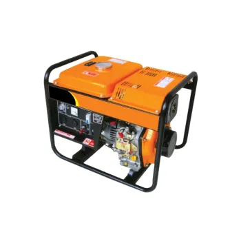 Multipurpose 2200W Portable Silent Super Hand Start Small Household Diesel Generator Set for Outdoor Camping and General Use
