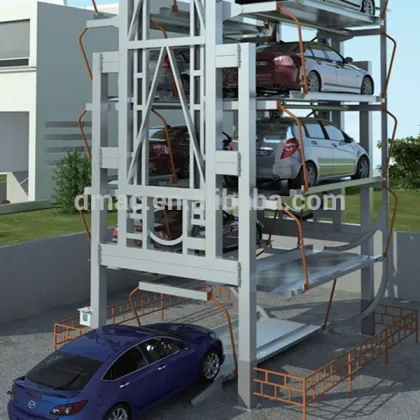 Automated mini car parking system/ vertical smart rotary car park