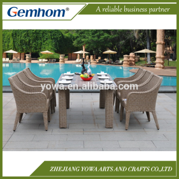 Gemhom 177cm Rectangular 6 Seater Dining Set