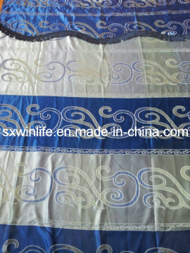 New Ancient Cloud Jacquard Curtain (WLC020)