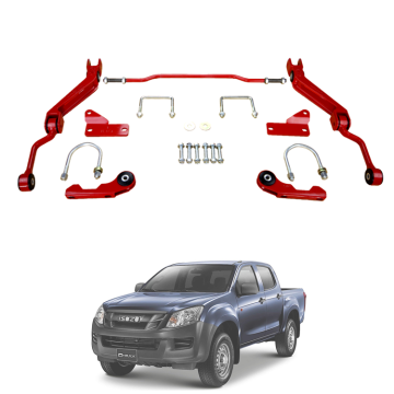 Yorga 4x4 Aksesuarlar: D-Max 2012 için Ağır Hizmet Kalite Kaldırma Kitleri