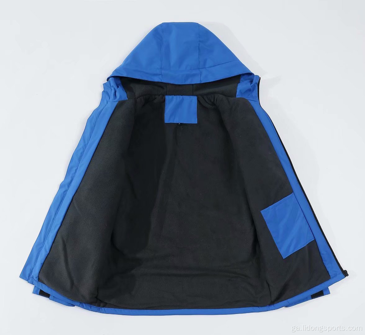 2022 Gheimhridh Fir Poileistear Nua Oversized Hoodie Lome Jacket WindProof Waterproof Waterproof Oibre