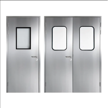 food grade GMP standard steel swing entry door