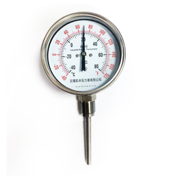 Temperature sensor temperature gauge/bimetal thermometer