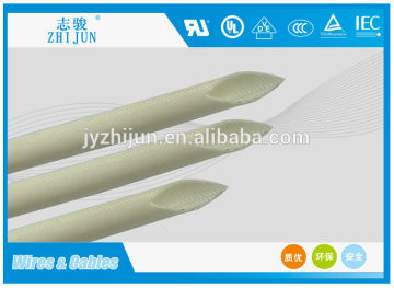4mm tube Fiberglass coated silicone rubber soft tube