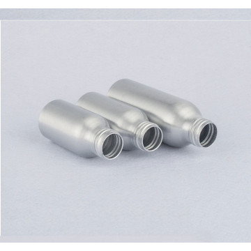 Aluminum bottle cosmetic bottle with aluminum cap screw