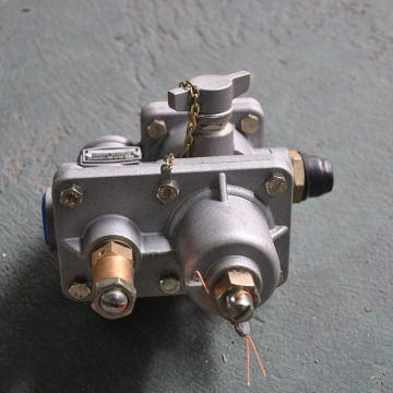 Oil water separator combination valve