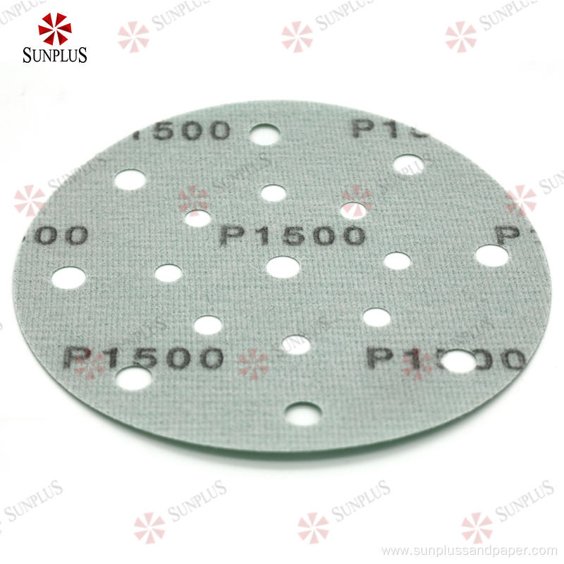 Consistent Finish Hook and Loop Film Sanding Disc