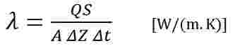 thermal conductivity