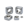 High Quality Blue White Zinc Square Nuts