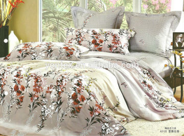 100% cotton bed sheet made in china rotary printing