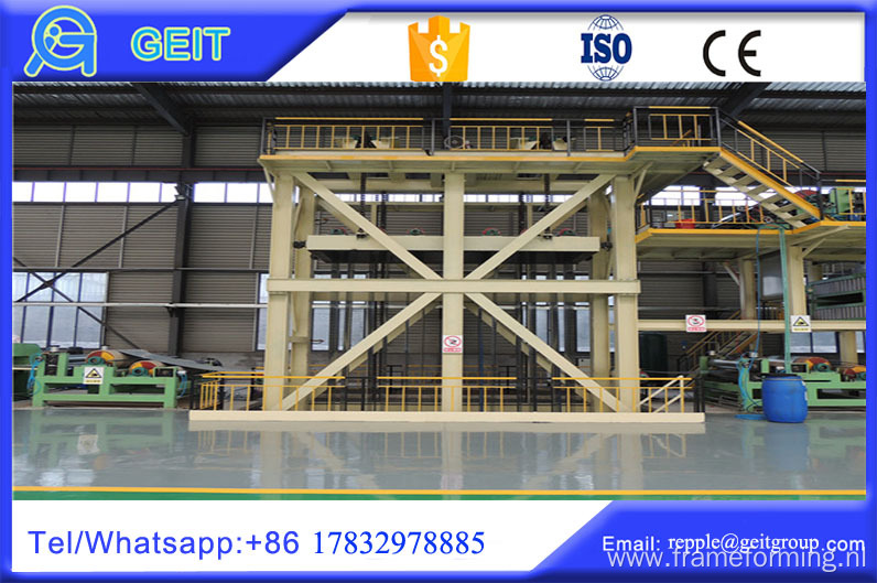 Aluminium color coating line