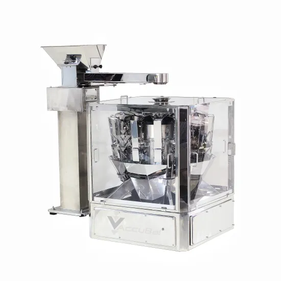 High Accuracy Herb Flower Packaging Machine with 14-Head Multihead Weigher