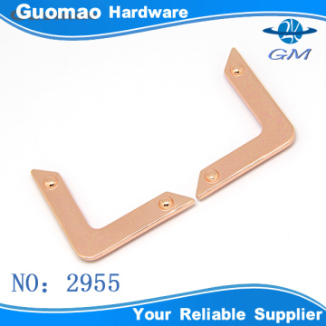 High quality rose gold metal accessories for bags
