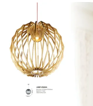 Reasonable price good quality wood pendant lamp
