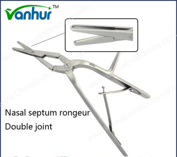 Instruments de sinuscopie EN T Septum nasal Rongeur