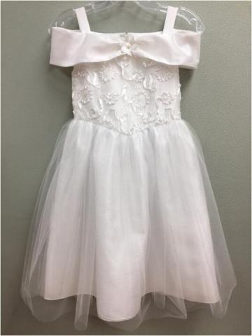 fashionable white  Princess Dress