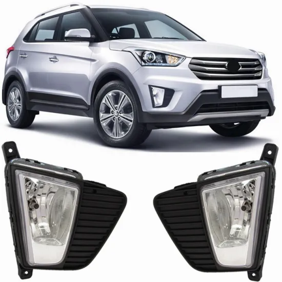 CARWAY DRL Daylight Running Light and Halogen Fog Lamp for Hyundai Creta 2015-On