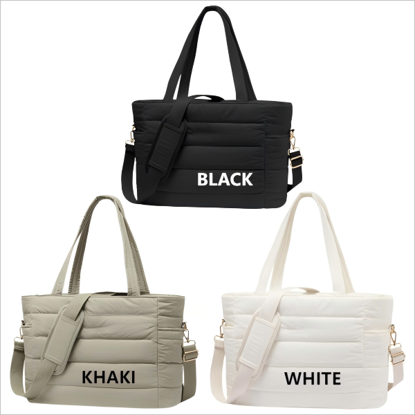 Beg tote kalis air fesyen wanita tersuai Custom women's fashion waterproof tote bag