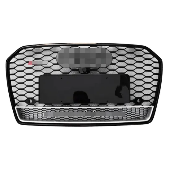 Auto Modified High Quality ABS Grille with Quattro (Chrome) for Audi A6 RS6 2016-2019