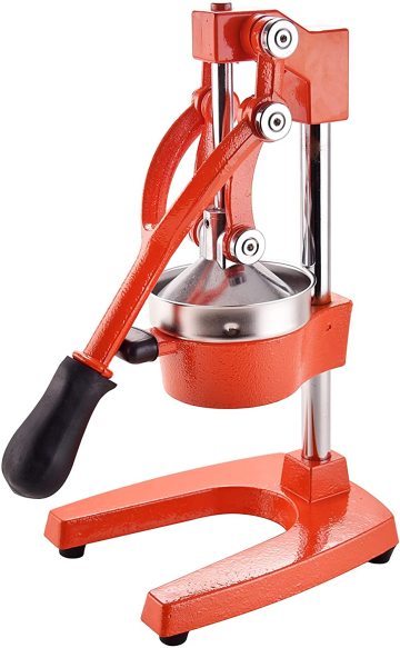 Orange Hand Press Manual Citrus Juicer