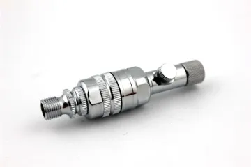 AIRBRUSH 1/8" AIR IN-LINE MINI FILTER AIRBRUSH MALE & FEMALE ENDS With Air Regulator