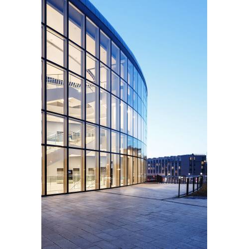 Elegante freiliegende Rahmenvorhangwand für moderne Architektur