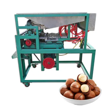 Pneumatic Macadamia Nut Cracker Machine
