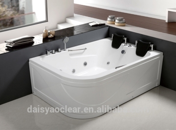 Two persons massage bathtub, good quanlity whirlpool massage tubs.
