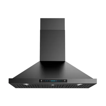 Modern Customizable Wall Mount WiFi Touch Smart Range Hoods with Auto Heat and Clean