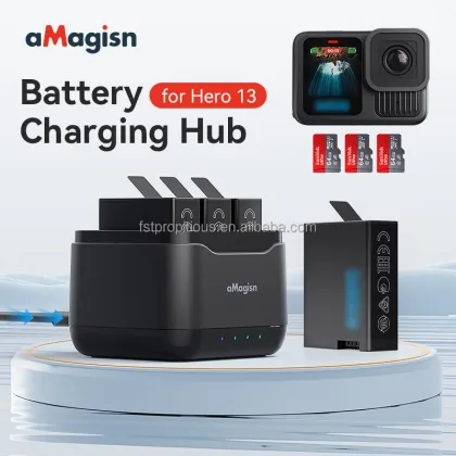 Wholesale GoPro Hero 13 Battery Charger Hub and Accessories