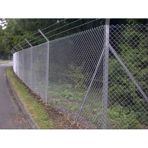 6 pé galvanizado usado cerca de arame